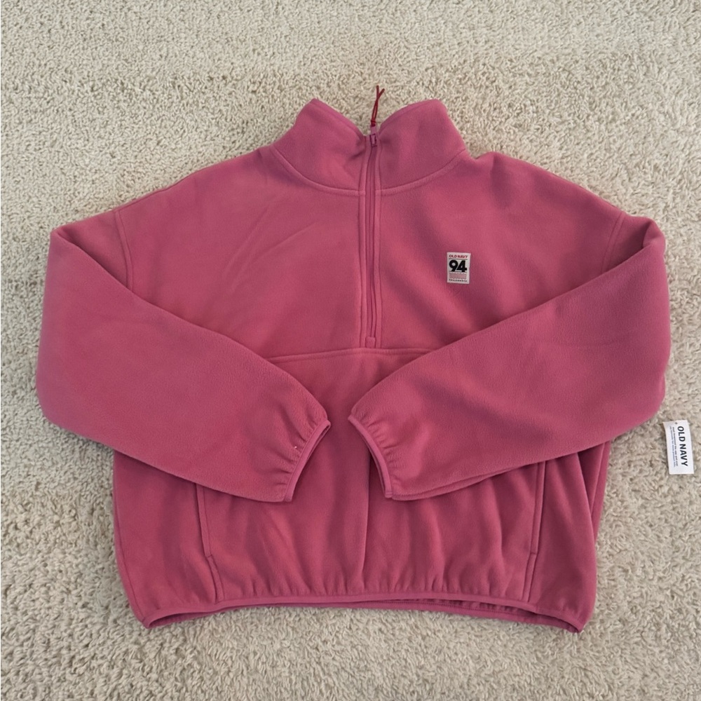Old Navy Pink Fleece Jacket